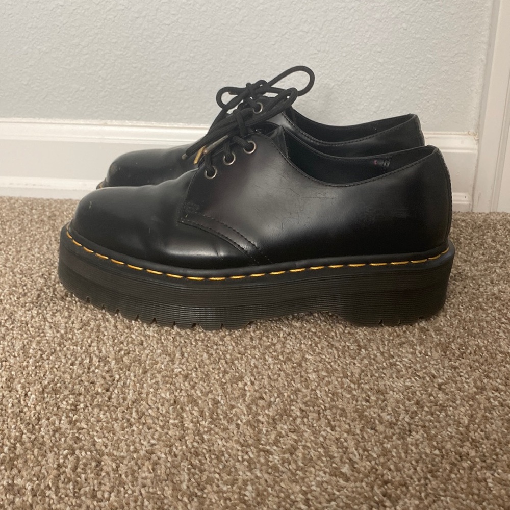 1461 Smooth Leather Platform Doc Martens